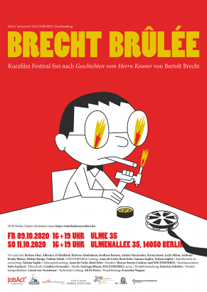 JobAct-SOS-ENSEMBLE-2020 BRECHT-BRULEE Plakat